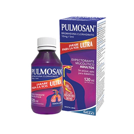 Pulmosan Plus Jarabe Expectorante Mucolítico 120ml