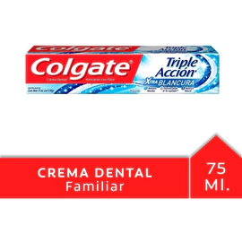 Colgate Triple Acción Extra Blancura Crema Dental 75ml