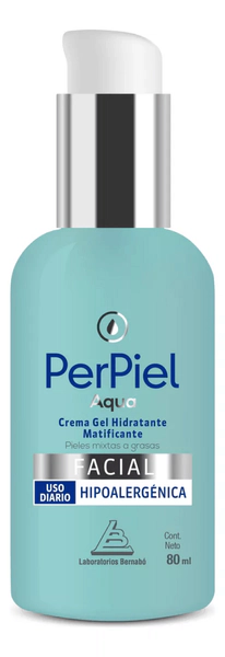 Perpiel Aqua Crema Gel Hidratante Matificante Facial 80 Ml