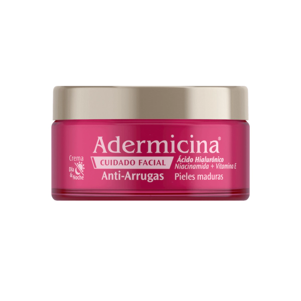 Adermicina Crema Facial Anti-arrugas Acido Hialurónico 100g