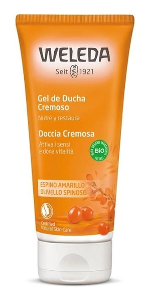 Weleda Gel De Ducha Cremoso De Espino Amarillo X 200 Ml