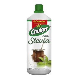 Chuker Con Stevia Edulcorante Liquido 400ml
