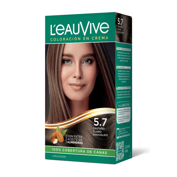 L'eau Vive Kit Tintura Coloración En Crema