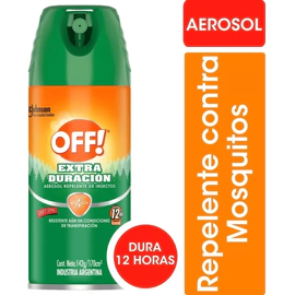 Repelente De Insectos Off Extra Duración Aerosol 170ml