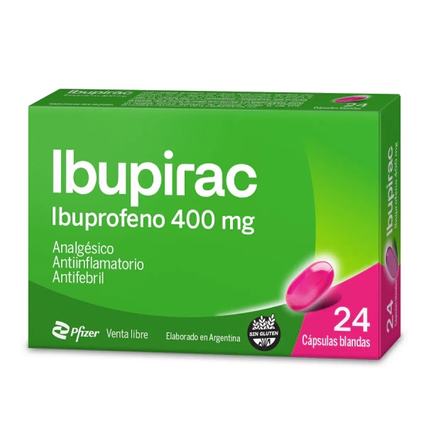 Ibupirac 400 Capsulas Blandas x24