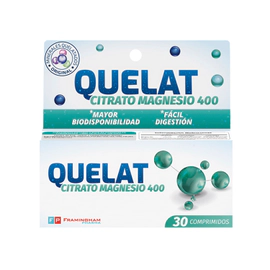 Quelat Citrato Magnesio 400 30 Comprimidos