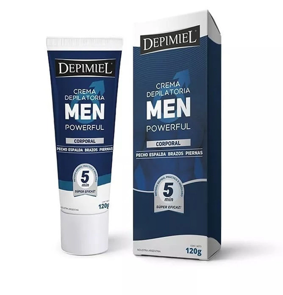 Depimiel Crema Depilatoria Corporal Hombre X 120 Grs