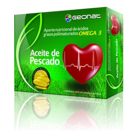 Geonat Aceite De Pescado Omega 3 Origen Marino 60 Capsulas