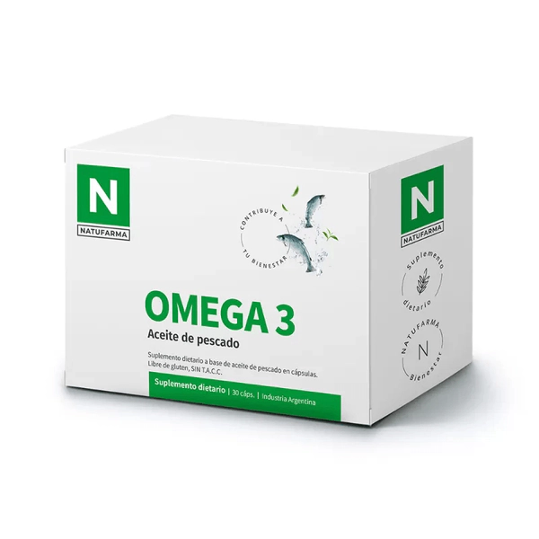 Natufarma Omega 3 Colesterol 30 Capsulas