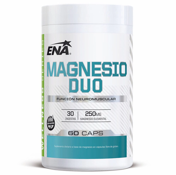 Suplemento Nutricional Magnesio Ena Sport Magnesio Duo 60 Cápsulas