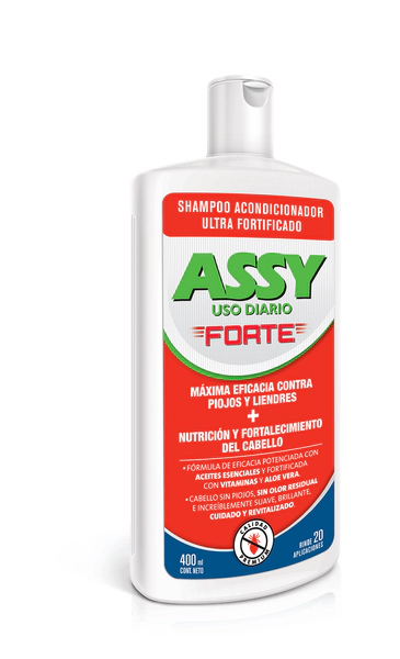 Assy Shampoo para Piojos Uso Diario Forte x 400ml