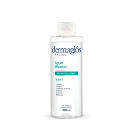 Dermaglós Agua Micelar Piel Mixta 200 ml Limpieza