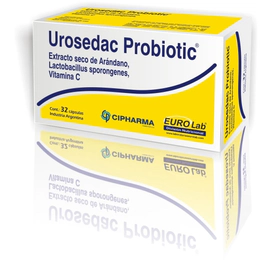 Urosedac Probiotic Estracto De Arandano Capsulas X 32