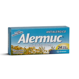 Alermuc Loratadina x10 comprimidos