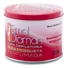 Emal Diaman Cera Depilatoria Rosa Mosqueta Lata 350g