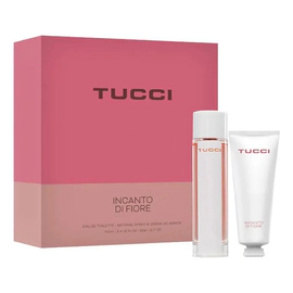 Set Tucci Perfume Edt Incanto Di Fiore Edt 100ml + Crema 90g