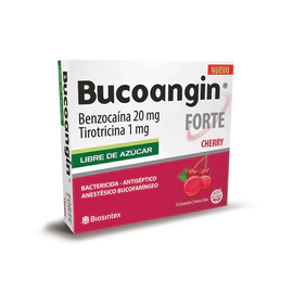 Bucoangin Forte Cherry S/Azu 9 Caramelos