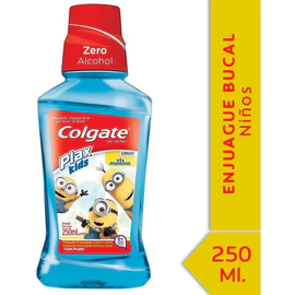 Colgate Plax Kid Minios Enjuague Bucal Sin Alcohol X 250 Ml