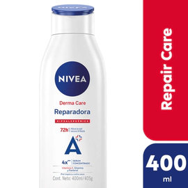 Crema corporal hipoalergénica NIVEA Derma Care Reparadora para piel extra seca x