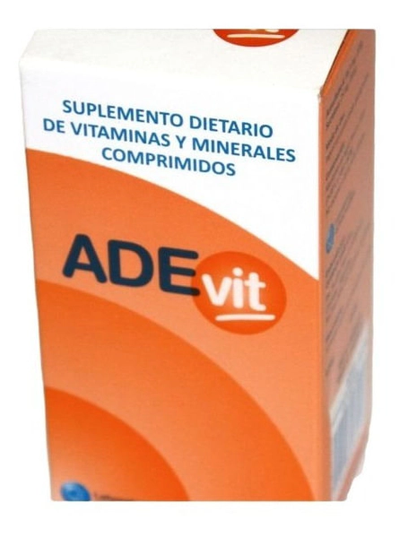 Adevit Suplemento Multivitamínico X 60 Comprimidos Ranurados | Farmacia ...