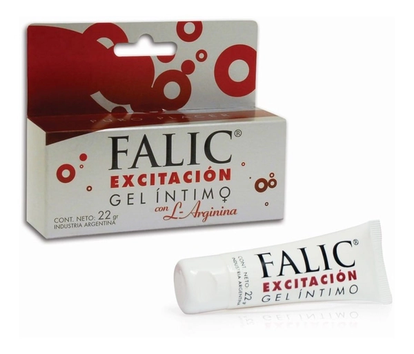Falic Gel Excitación Intimo Gel Lubricante 22gr L-arginina