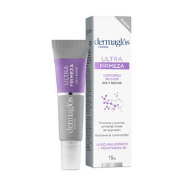 Dermaglos Facial Ultra Firmeza Crema Contorno De Ojos Día Noche 15g