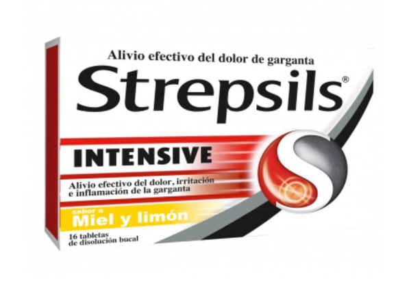 Strepsils AR Intensive Miel y Limon x8 caramelos