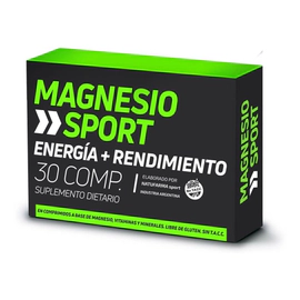 Natufarma Magnesio Sport Vitaminas Minerales 30 Comprimidos