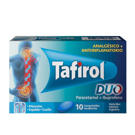 Tafirol Duo x10 Comprimidos