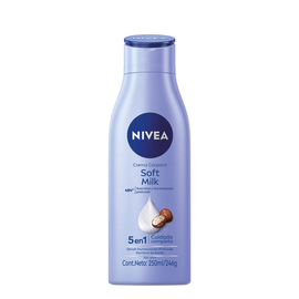 Crema corporal NIVEA Soft Milk 5 en 1 Suavidad y Humectación profunda Piel seca