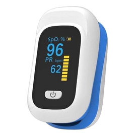 Silfab Oxímetro De Pulso Para Dedo Yonker Yk-80c Azul Adulto