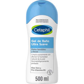 Cetaphil Gel De Baño Ultrasuave Sin Fragancia 500ml