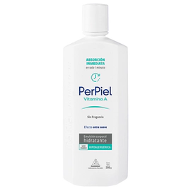 Perpiel Emulsion Absorción Inmediata Sin Fragancia 200ml