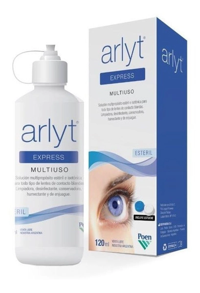 Arlyt Express Solución Multipropósito Lentes Blandas 120ml