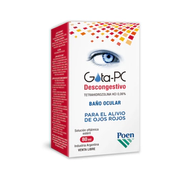 Poen Gota Pc Descongestivo De Ojos Baño Ocular 80ml