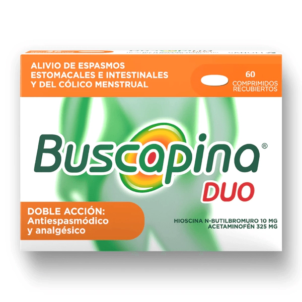 Buscapina Duo Antiespasmódico Analgésico 60 comprimidos recubiertos
