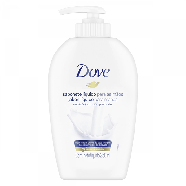 Dove Beauty Cream Wash Manos Jabon Liquido X 250ml