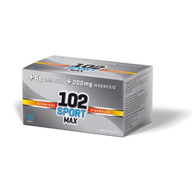 102 Sport Max Vitaminas Creatina Magnesio 30 Sobres