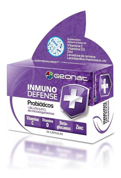 Geonat Inmuno Defense Probiótico 30 Cápsulas