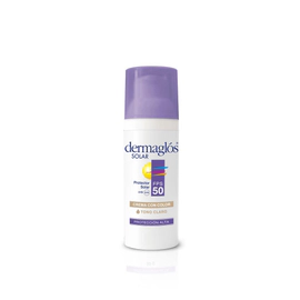 Protector Solar Dermaglós Fps 50 Fps 50 Con Color Claro 50g