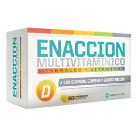 Enacción Multivitamínico Ena X 60 Comprimidos