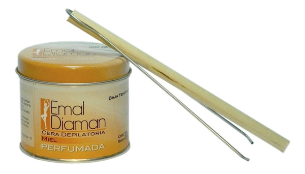 Emal Diaman Cera Depilatoria Miel Lata 200g