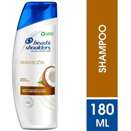 Shampoo Head & Shoulders Control Caspa Hidratación Aceite de Coco 180 ml