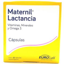 Maternil Lactancia Suplemento Multivitaminico 32 Cap