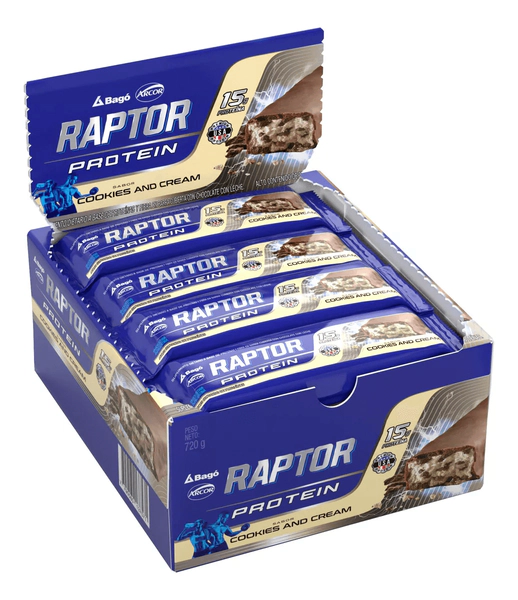 Barra Proteica Raptor 16 X 45g