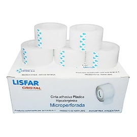 Lisfar Cinta Adhesiva Plástica 5,00cm X 9mts 6 Unidades