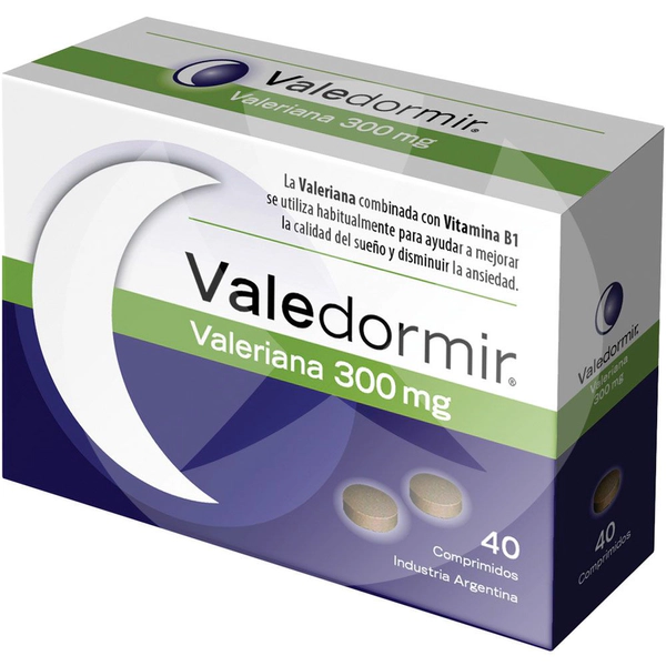 Valedormir - Valeriana 300mg x40comp
