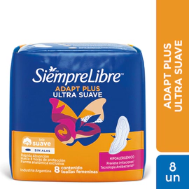 Siempre Libre Adapt Plus X 8 Sin Alas
