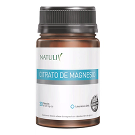 Citrato De Magnesio Natuliv 30 Cápsulas