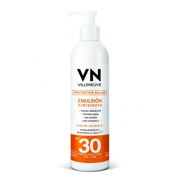 Vn Protector Solar Emulsion Fps30 Invisible 190ml